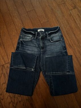 Women's Dark Blue Slim Jeans